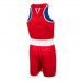Оригинальная Двухсторонняя Боксерская Форма TITLE Boxing Aerovent Elite Amateur Boxing Set 2.0 - Navy/Red