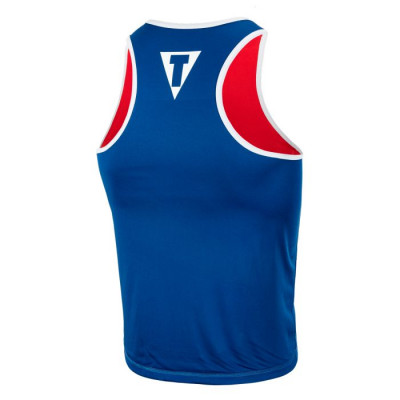 Оригинальная Двухсторонняя Боксерская Форма TITLE Boxing Aerovent Elite Amateur Boxing Set 2.0 - Navy/Red