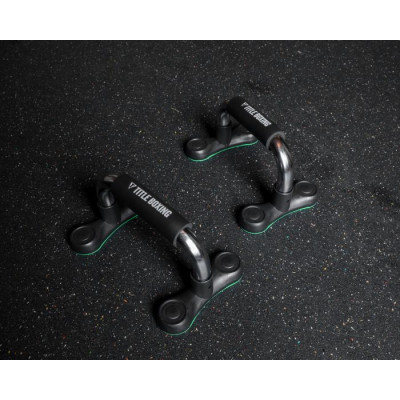 Оригинальные Упоры Для Отжимания TITLE Boxing Push Up Bars 2.0 - Black Оригинальные Упоры Для Отжимания TITLE Boxing Push Up Bars 2.0 - Black