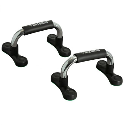 Оригинальные Упоры Для Отжимания TITLE Boxing Push Up Bars 2.0 - Black Оригинальные Упоры Для Отжимания TITLE Boxing Push Up Bars 2.0 - Black