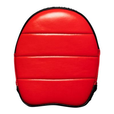 Оригинальные Лапы TITLE Fighting Fresh Leather Punch Mitts  - Black/Red