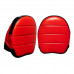 Оригинальные Лапы TITLE Fighting Fresh Leather Punch Mitts  - Black/Red