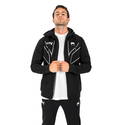 Оригинальная Толстовка Ufc Venum Fight Night Men's Full Zip Hoodie 2.0 - Black