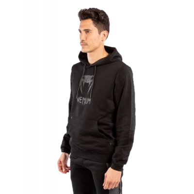 Оригинальная Толстовка Venum Classic Hoodie – Black/Black