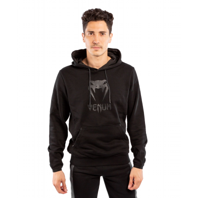 Оригинальная Толстовка Venum Classic Hoodie – Black/Black