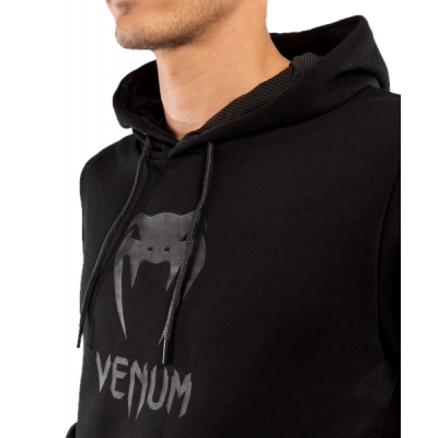 Оригинальная Толстовка Venum Classic Hoodie – Black/Black
