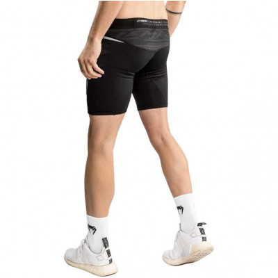 Оригинальные Компрессионные Шорты Venum Tempest 2.0 Vale Tudo Shorts - Black/Grey