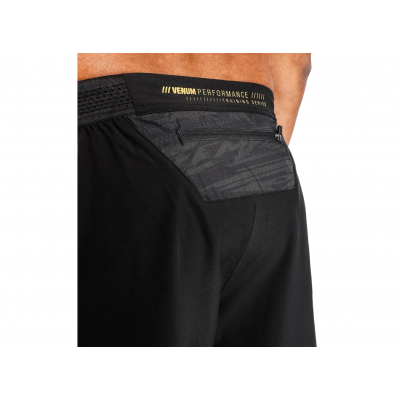 Оригинальные Тренировочные Шорты Venum Tempest Training Shorts 2.0 - Black/Gold