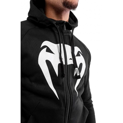 Оригинальная Толстовка Venum Legacy Hoodie - Black/White