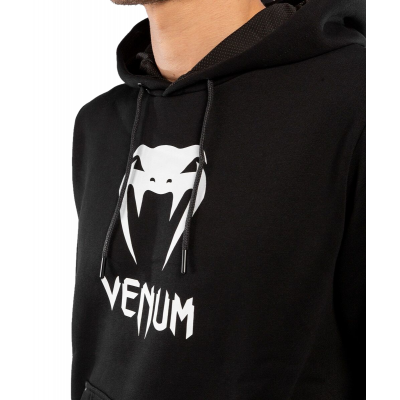 Оригинальная Толстовка Venum Classic Hoodie – Black/White