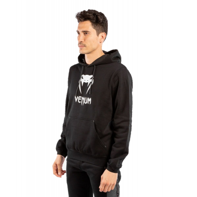 Оригинальная Толстовка Venum Classic Hoodie – Black/White