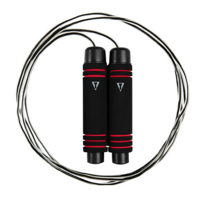 Оригинальная Скакалка TITLE Boxing Adjustable Jump Rope - Black/Red