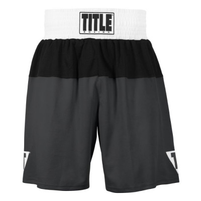 Оригинальная Боксерская Форма TITLE Boxing Latitude Amateur Boxing Set - Black/Grey