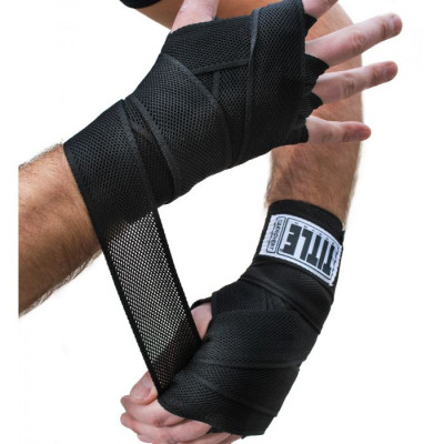 Оригинальные Бинты TITLE Aerovent Xtreme 180" Hand Wraps (4.5M) - Black