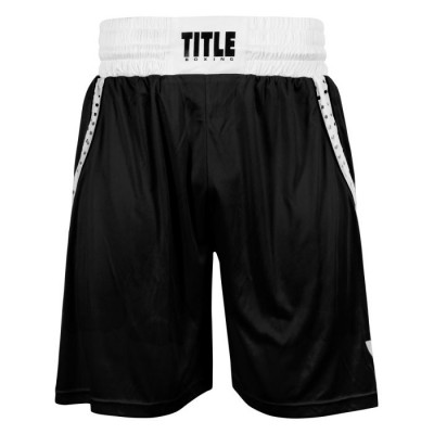 Оригинальная Боксерская Форма TITLE Boxing Performance Aerovent Amateur Boxing Set 3.0 - Black/White