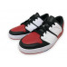 Оригинальные Кроссовки Air Jordan Nu Retro 1 Low 'CHICAGO' - Black/White/Red