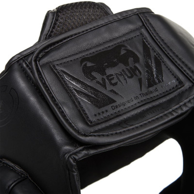 Оригинальный Шлем Venum Challenger Headgear 2.0 - Black/Black