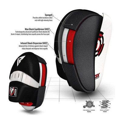 Оригинальные Лапы RDX Focus Pad T1 - White/Black