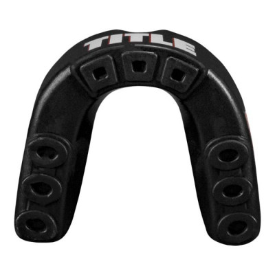 Оригинальная Капа TITLE Boxing Gel Victory Mouthguard 2.0 - Black/Yelow
