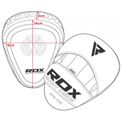 Оригинальные Лапы Лапы RDX Focus Pad T1 - Black/Pink
