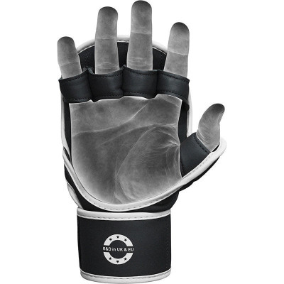 Оригинальные Перчатки RDX F6 KARA MMA Sparring Gloves - Black/White