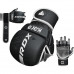 Оригинальные Перчатки RDX F6 KARA MMA Sparring Gloves - Black/White