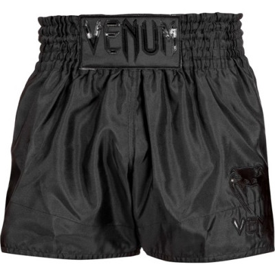 Оригинальные Тайские Шорты Venum Muay Thai Shorts Classic - Black/Black