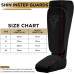 Оригинальная Защита Голени И Стопы RDX SIB Shin Instep Guard OEKO-TEX® Standard 100 Certified - Black/Black