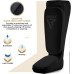 Оригинальная Защита Голени И Стопы RDX SIB Shin Instep Guard OEKO-TEX® Standard 100 Certified - Black/Black