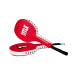 Оригинальные Боксерские Тренировочные Ракетки TITLE Boxing Punch Training Paddles - Red/White