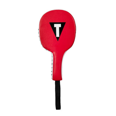 Оригинальные Боксерские Тренировочные Ракетки TITLE Boxing Punch Training Paddles - Red/White