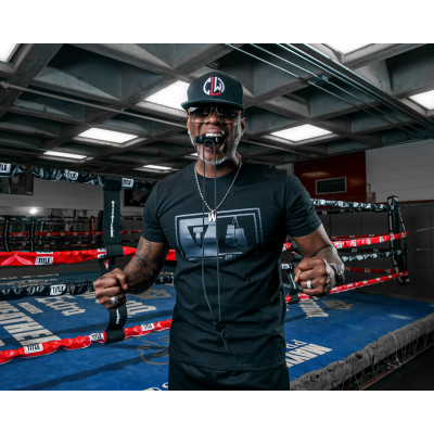 Оригинальная Футболка TITLE Boxing Dual-Frame Logo Tee - Black