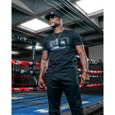 Оригинальная Футболка TITLE Boxing Dual-Frame Logo Tee - Black