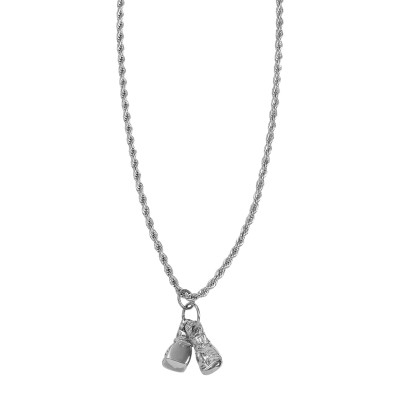 Оригинальная Цепочка TITLE Boxing Gloves Necklace - Silver