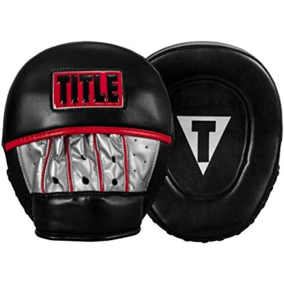 Оригинальные Лапы TITLE Boxing Valiant Micro Mitts - Black/Red