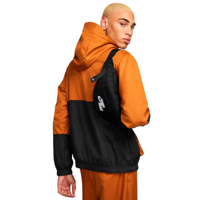 Оригинальная Сумка На Пояс  Jordan Jumpman X Nike Crossbody Bag - Black/White