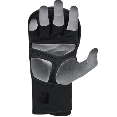 Оригинальные Перчатки RDX T15 Noir Hybrid MMA Grappling Gloves - Black