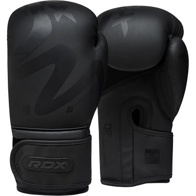 Оригинальные Боксерские Перчатки RDX F15 Noir Boxing Gloves - Black