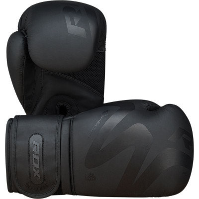 Оригинальные Боксерские Перчатки RDX F15 Noir Boxing Gloves - Black