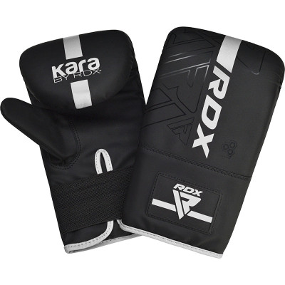 Оригинальные Снарядные Перчатки RDX F6 KARA Bag Gloves - Black/White