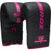 Оригинальные Снарядные Перчатки RDX F6 KARA Bag Gloves - Black/Pink