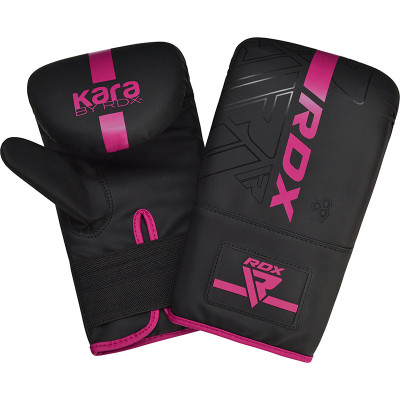 Оригинальные Снарядные Перчатки RDX F6 KARA Bag Gloves - Black/Pink