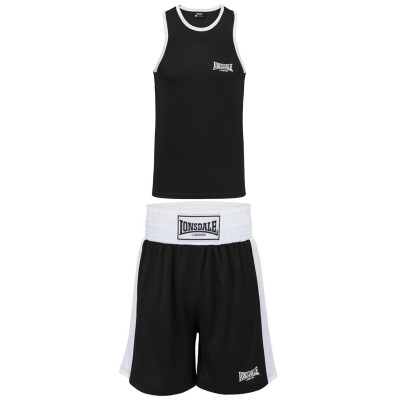 Оригинальная Боксерская Форма Lonsdale Boxing - Black/White