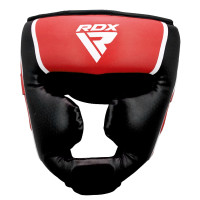 Оригинальный Шлем RDX Head Guard Aura Plus T-17 - Black/Red