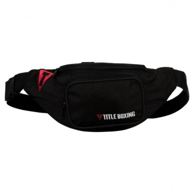 Оригинальная Cумка На Пояс TITLE Boxing Waist Bag - Black