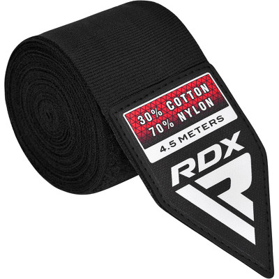 Оригинальные Бинты RDX WX Professional Boxing Hand Wraps (4.5M) - Black