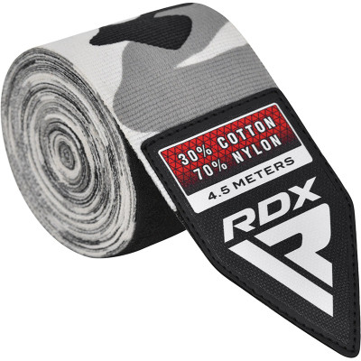 Оригинальные Бинты RDX WX Professional Boxing Hand Wraps (4.5M) - Camo Grey