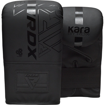 Оригинальные Снарядные Перчатки RDX F6 KARA Bag Gloves - Black/Black