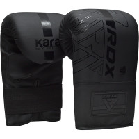 Оригинальные Снарядные Перчатки RDX F6 KARA Bag Gloves - Black/Black