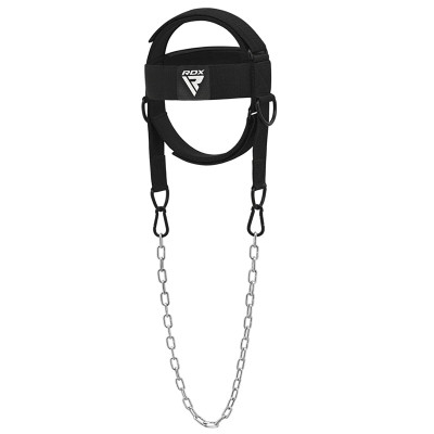 Оригинальный Тренажер Для Шей RDX H2 Neck Harness For Weight Lifting & Strengthening Exercises - Black